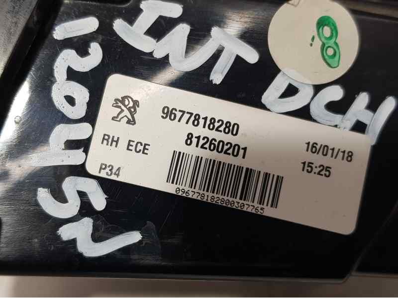 Recambio de piloto trasero derecho para peugeot 308 allure referencia OEM IAM 9677818280 81260201 INTERIOR
