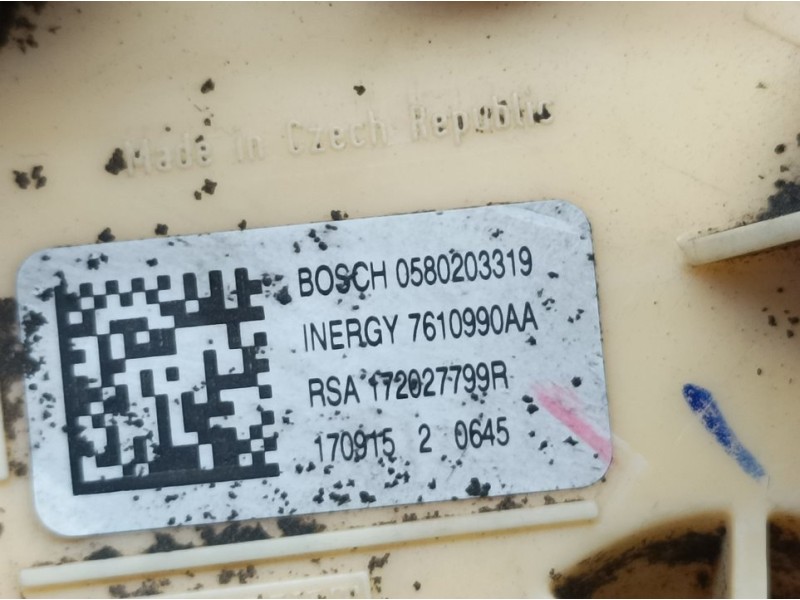 Recambio de aforador para renault megane iv grandtour tech road referencia OEM IAM 175027799R 0580203319 BOSCH