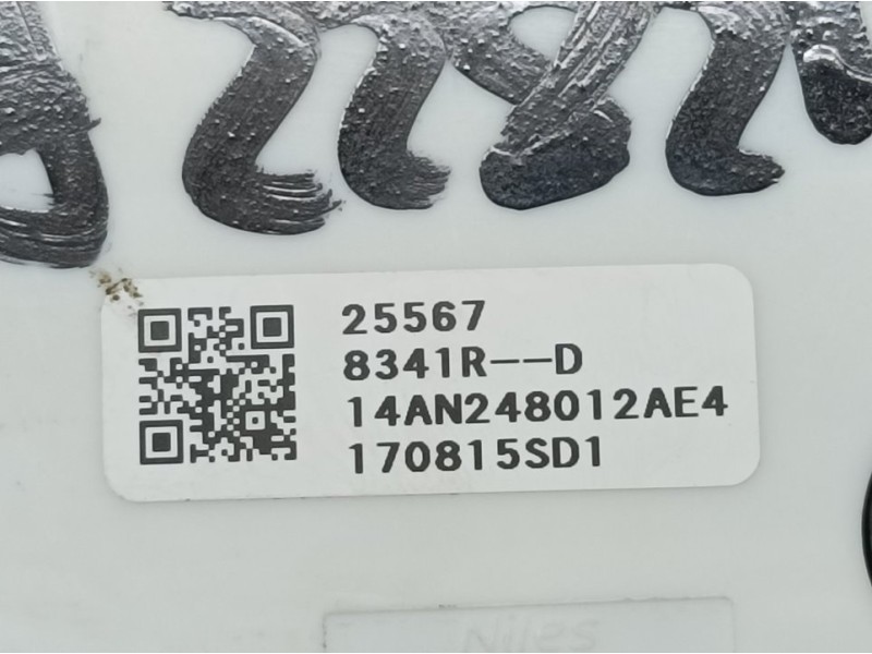 Recambio de mando luces y limpia para renault megane iv grandtour tech road referencia OEM IAM 255678341R  