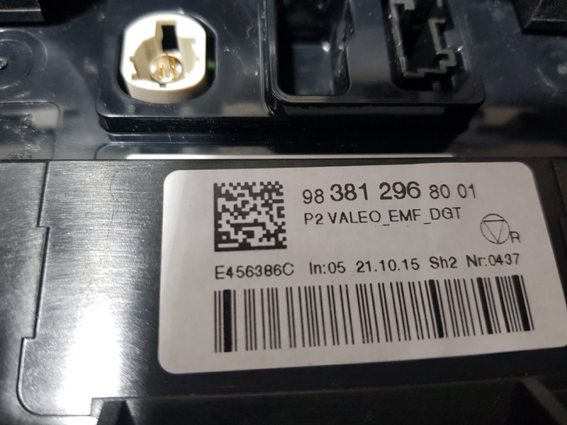 Recambio de sistema navegacion gps para peugeot 208 (p2) referencia OEM IAM 9838129680 E456386C VALEO