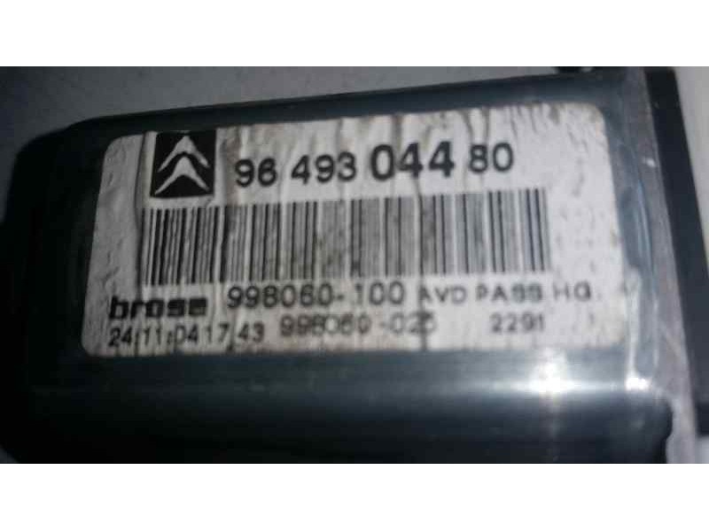 Recambio de elevalunas delantero derecho para citroën c5 berlina premier (e) referencia OEM IAM 998060100 9649304480 BROSE