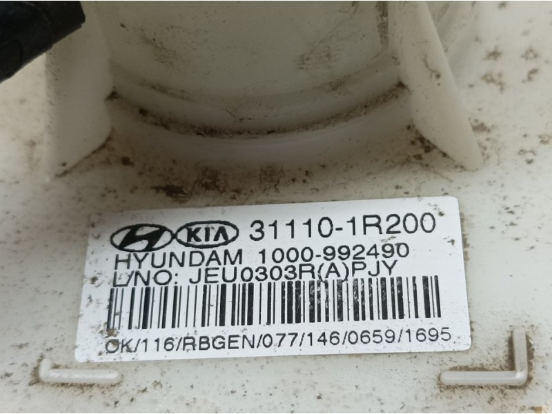 Recambio de aforador para kia rio basic referencia OEM IAM 311101R200 1000992490 