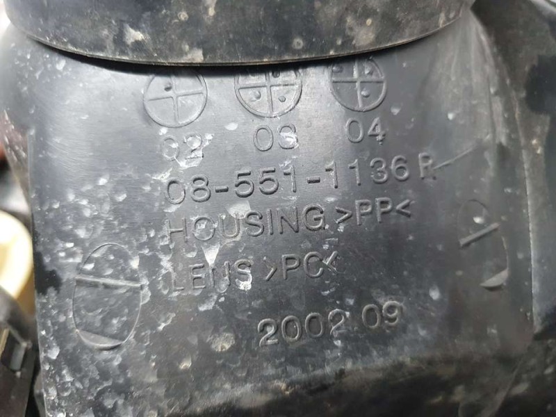 Recambio de faro derecho para renault clio ii fase i (b/cbo) 1.9 dti tech-line referencia OEM IAM 085511136R  