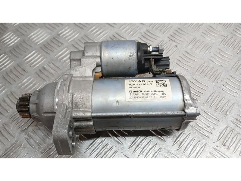 Recambio de motor arranque para volkswagen polo (6r1) advance referencia OEM IAM 02M911024Q BOSCH 0001179512