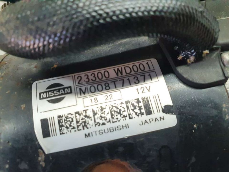 Recambio de motor arranque para nissan almera (n16/e) acenta referencia OEM IAM 23300WD001 M008T71371 MITSUBISHI
