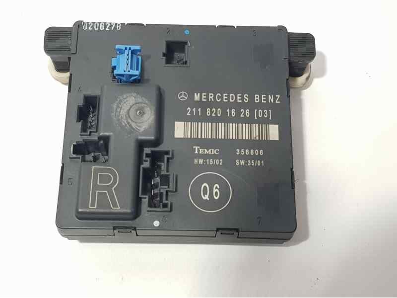 Recambio de modulo confort para mercedes-benz clase e (w211) berlina e 270 cdi (211.016) referencia OEM IAM 2118201626  