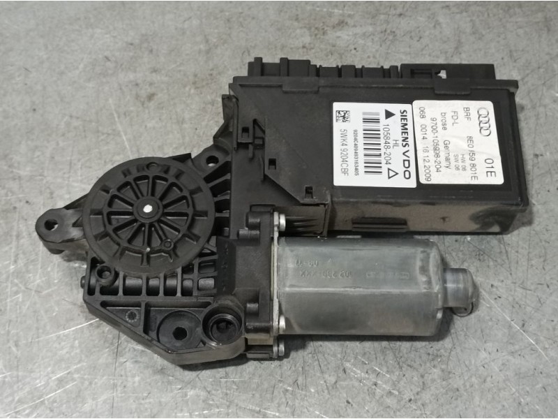Recambio de motor elevalunas trasero izquierdo para seat exeo st (3r5)(2009>) reference referencia OEM IAM 8E0959801E 105848204 