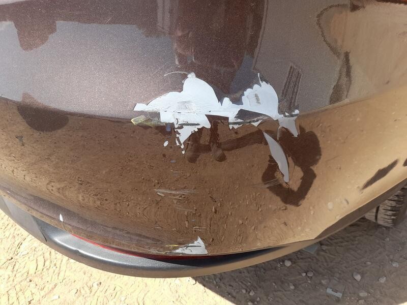 Recambio de paragolpes trasero para fiat tipo sedán (356_, 357_) 1.4 (356sxa1b) referencia OEM IAM 735670238 ROZADO 