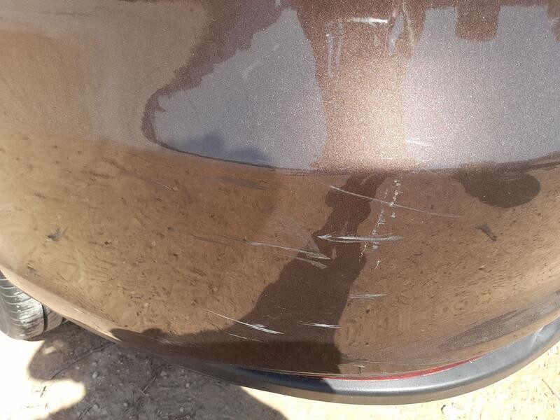 Recambio de paragolpes trasero para fiat tipo sedán (356_, 357_) 1.4 (356sxa1b) referencia OEM IAM 735670238 ROZADO 