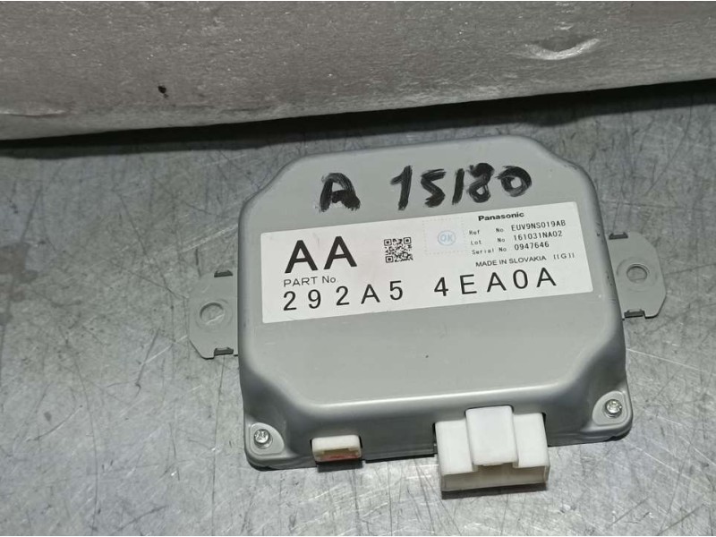 Recambio de modulo electronico para renault kadjar experience referencia OEM IAM 292A54EA0A EUV9NS019AB PANASONIC
