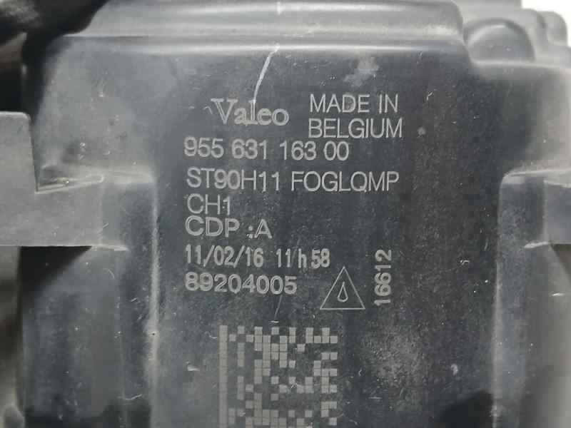 Recambio de faro antiniebla izquierdo para porsche macan (typ ) s diesel referencia OEM IAM 95563116300 89204005 VALEO