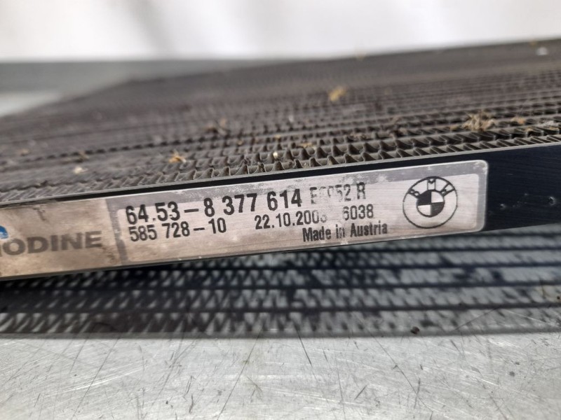 Recambio de condensador / radiador aire acondicionado para bmw serie 3 compact (e46) 318ti referencia OEM IAM 58572810 8377614 