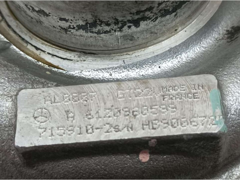 Recambio de turbocompresor para mercedes-benz clase m (w163) 270 cdi (163.113) referencia OEM IAM A6120920599 7159102 GARRETT