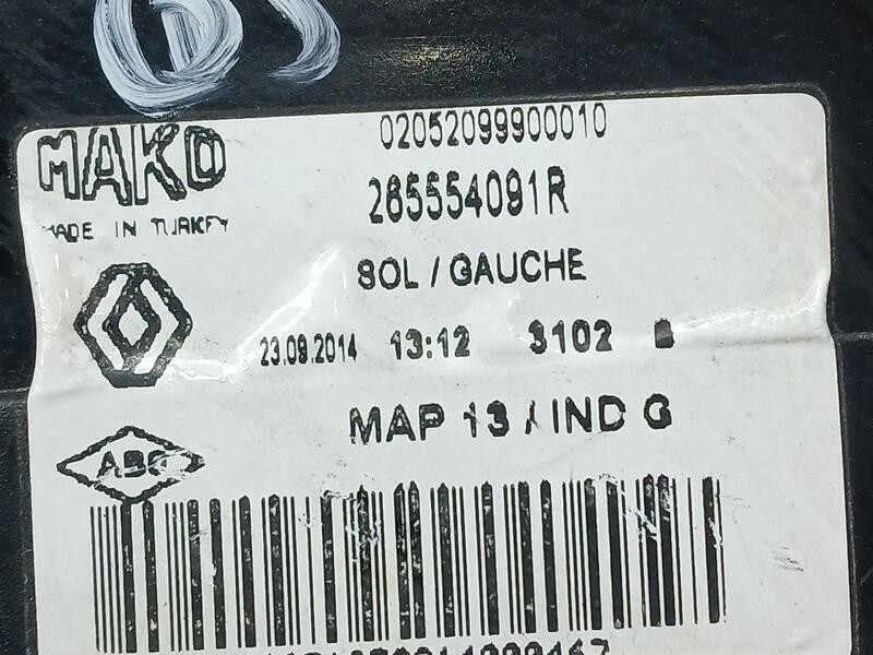 Recambio de piloto trasero izquierdo para renault clio iv business referencia OEM IAM 265554091R  