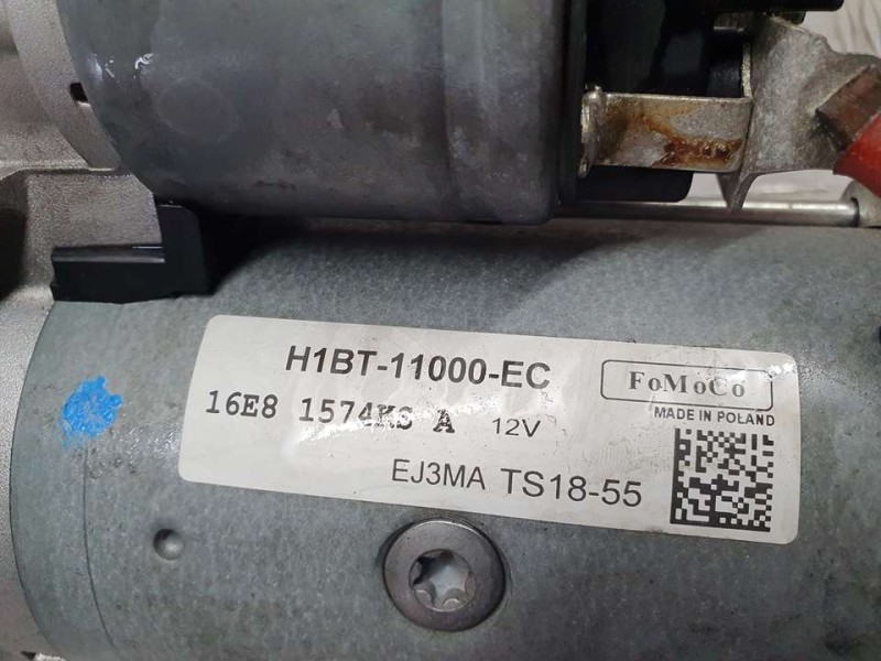 Recambio de motor arranque para ford ka+ active referencia OEM IAM H1BT11000EC EJ3MATS1855 