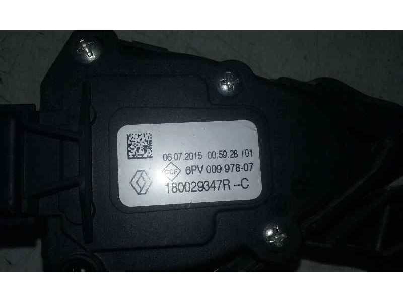 Recambio de potenciometro pedal para renault clio iv dynamique referencia OEM IAM 180029347RC 6PV00997807 