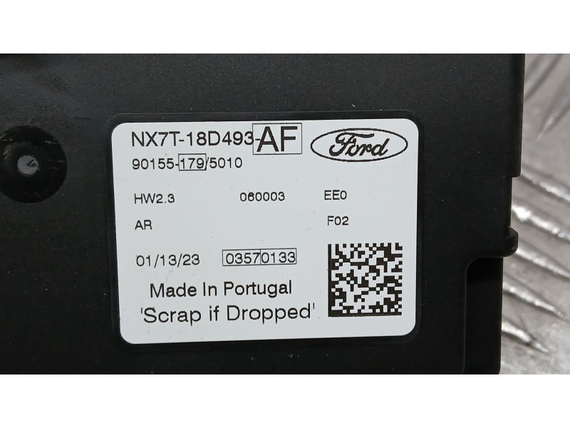 Recambio de modulo electronico para ford focus iv turnier (hp) 1.0 ecoboost mhev referencia OEM IAM NX7T18D493AF  601551795010