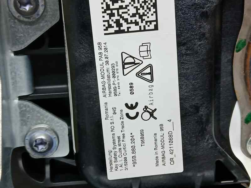 Recambio de kit airbag para porsche macan (typ ) s diesel referencia OEM IAM 5351649  C/ SALPICADERO TOCADO VER FOTOS