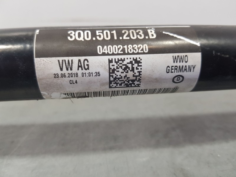 Recambio de transmision trasera izquierda para volkswagen tiguan (ad1, ax1) 1.4 tsi referencia OEM IAM 3Q0501203B  