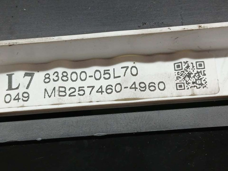 Recambio de cuadro instrumentos para toyota avensis (t27) advance referencia OEM IAM 8380005L70 2574604960 DENSO