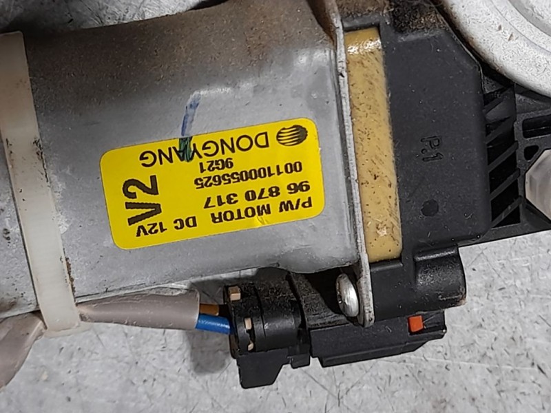 Recambio de elevalunas delantero derecho para chevrolet aveo ls referencia OEM IAM 96870317 2 CABLES ELECTRICO