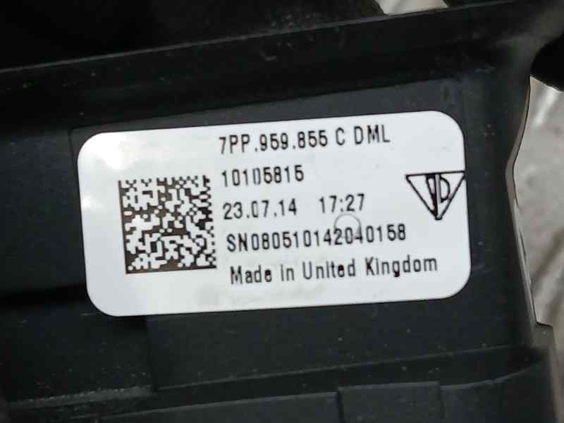 Recambio de mando elevalunas delantero derecho para porsche macan (typ ) s diesel referencia OEM IAM 7PP959855C 10105815 