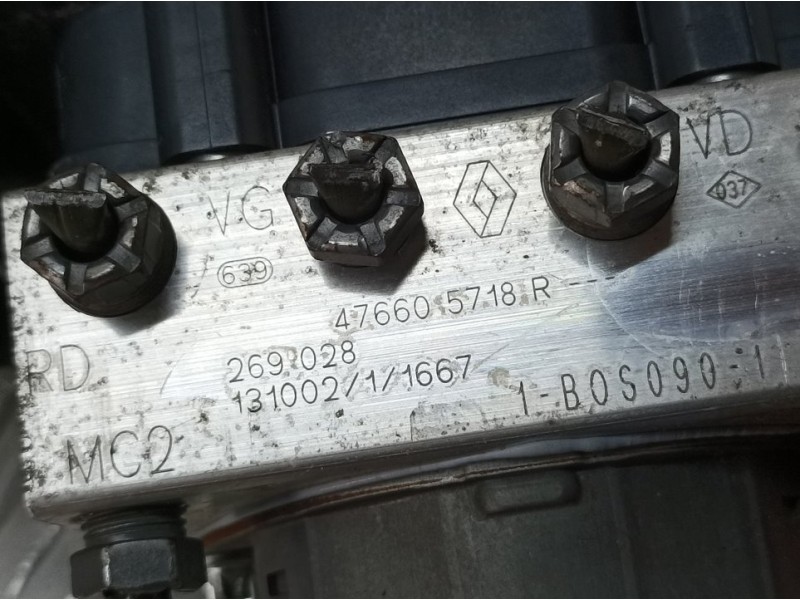 Recambio de abs para renault kangoo expression referencia OEM IAM 476605718R 269028 