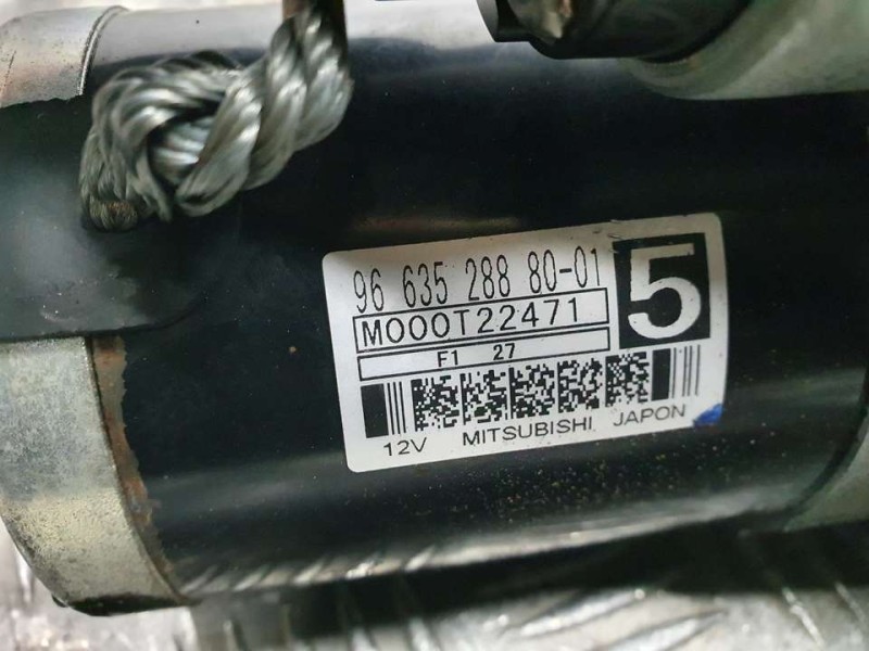 Recambio de motor arranque para peugeot 3008 active referencia OEM IAM 9663528880 M000T22471 MITSUBISHI
