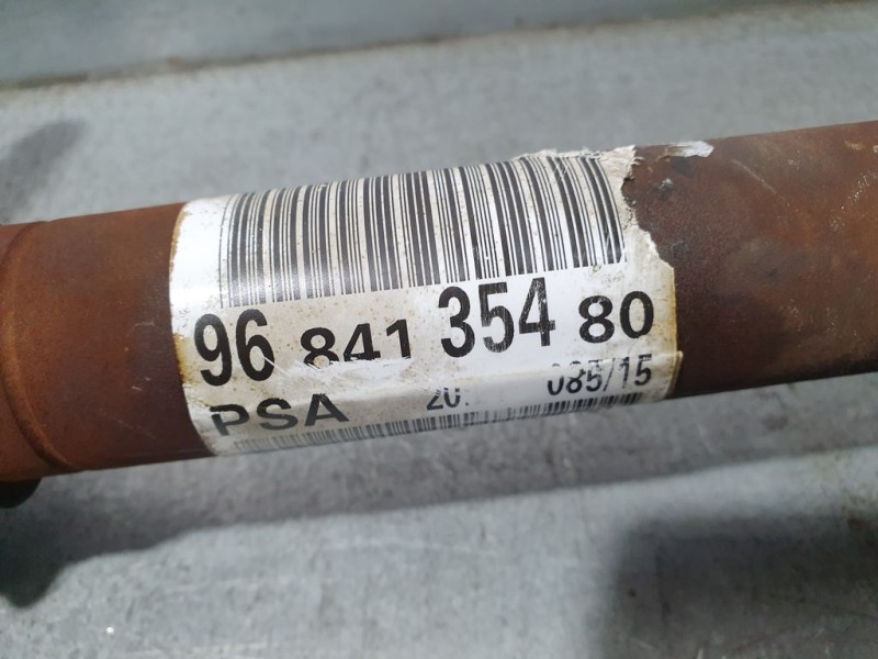 Recambio de transmision delantera derecha para peugeot 3008 allure referencia OEM IAM 9684135480  