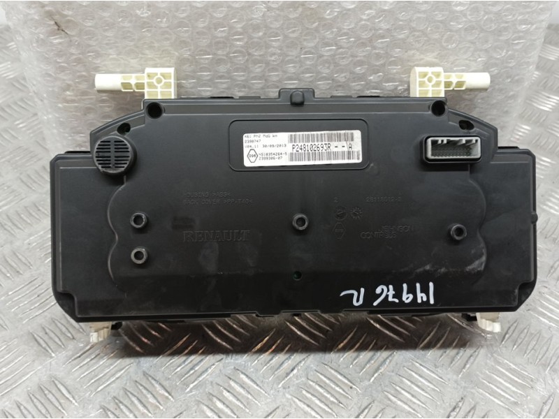 Recambio de cuadro instrumentos para renault kangoo expression referencia OEM IAM P248102693R NS183542645 JOHNSON CONTRLS