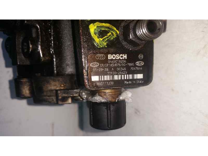 Recambio de bomba alta presion para hyundai i40 1.7 crdi cat referencia OEM IAM 0445010206 A003487047644 BOSCH