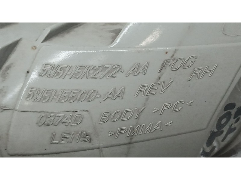 Recambio de piloto trasero derecho paragolpes para ford focus ii (da_, hcp, dp) 2.5 st referencia OEM IAM 5M5115K272AA  