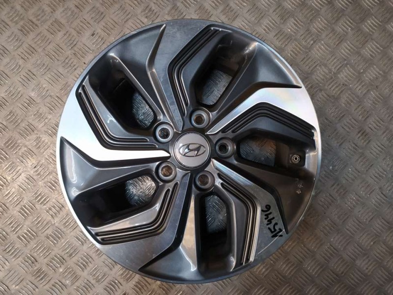Recambio de juego llantas aluminio para hyundai kona style hybrid 2wd referencia OEM IAM 6.5X16 5 TORN ET44 ALUMINIO ROZADAS