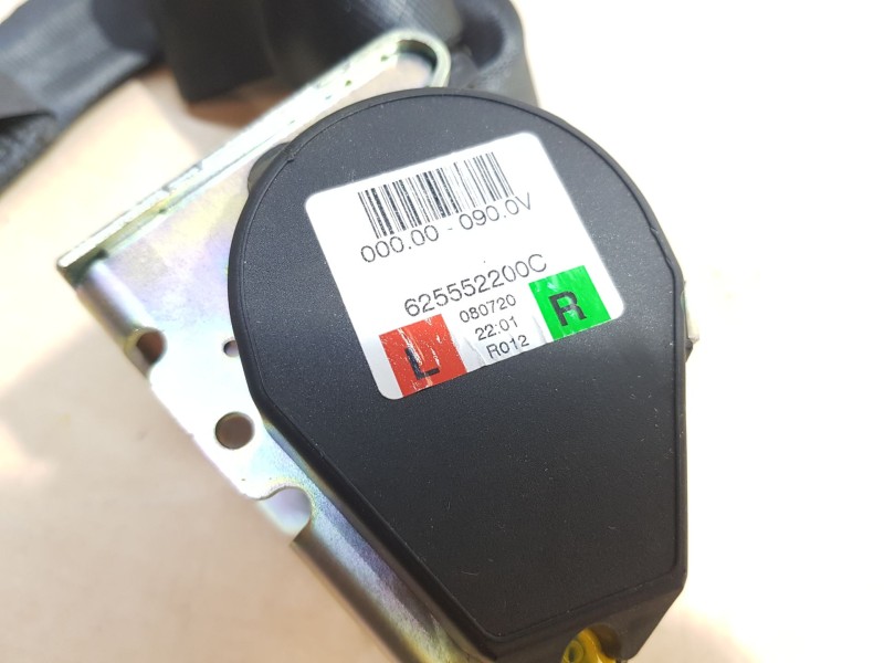 Recambio de cinturon seguridad trasero derecho para dacia sandero stepway essential referencia OEM IAM 625552200C  