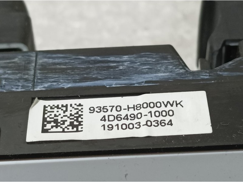 Recambio de mando elevalunas delantero izquierdo para kia stonic (ybcuv) drive referencia OEM IAM 93570H8000WK 4D6490100 