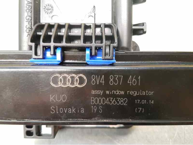 Recambio de elevalunas delantero izquierdo para audi a3 sportback (8va) attraction referencia OEM IAM 8V4837461 2 PINS ELECTRICO
