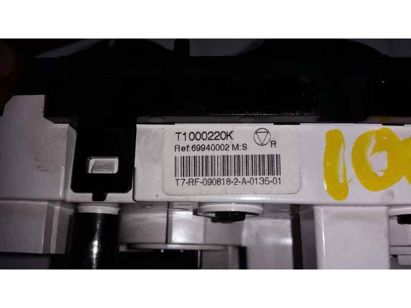 Recambio de mando calefaccion / aire acondicionado para peugeot 308 confort referencia OEM IAM T1000220K 69940002 