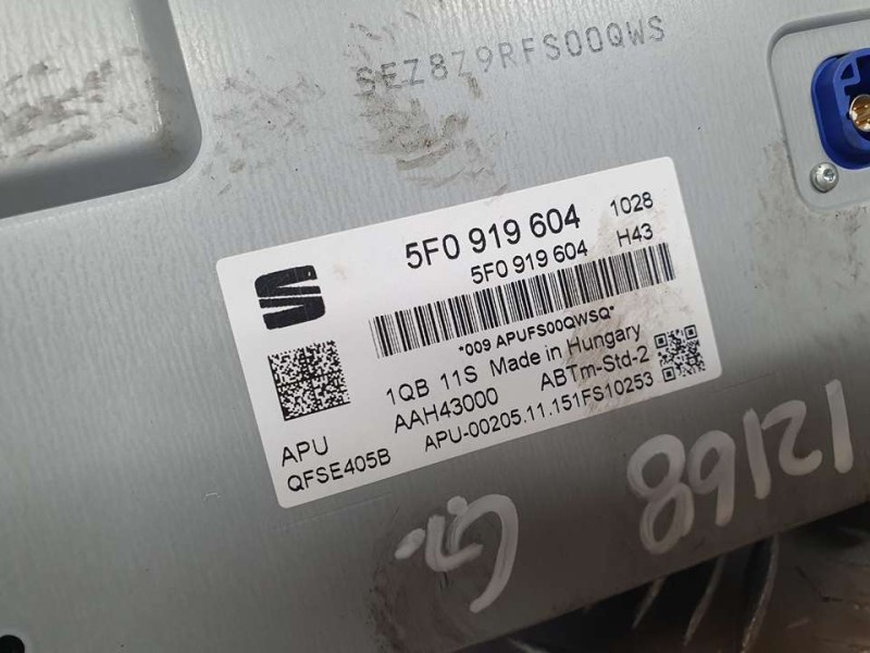Recambio de sistema navegacion gps para seat leon st (5f8) style connect referencia OEM IAM 5F0919604  