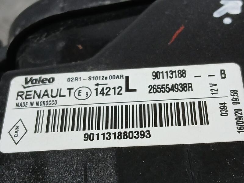 Recambio de piloto trasero izquierdo para dacia sandero stepway essential referencia OEM IAM 265554938R ROZADO VALEO 90113168