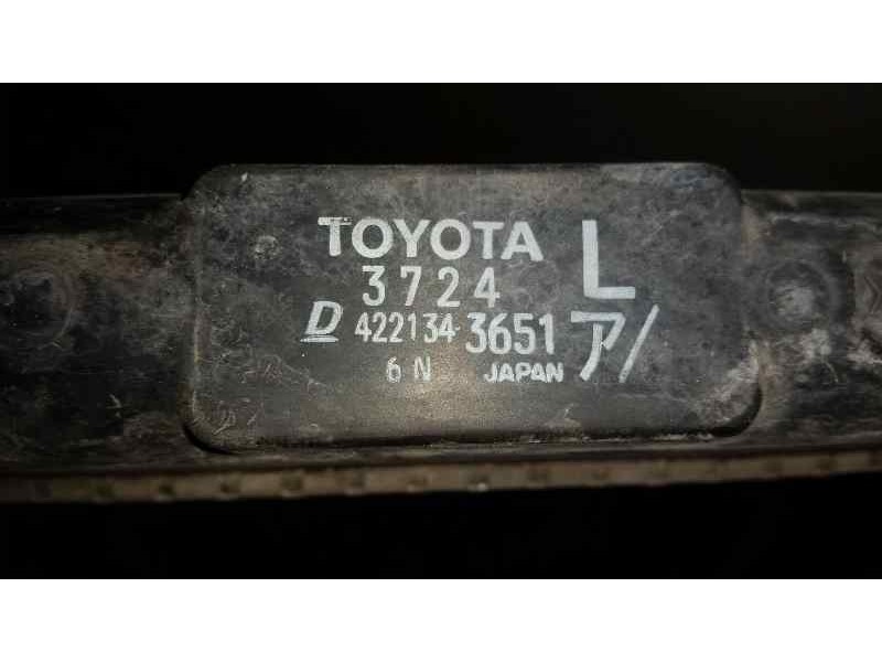 Recambio de radiador agua para lexus ct 200h referencia OEM IAM 3724L 4221343651 DOBLADO