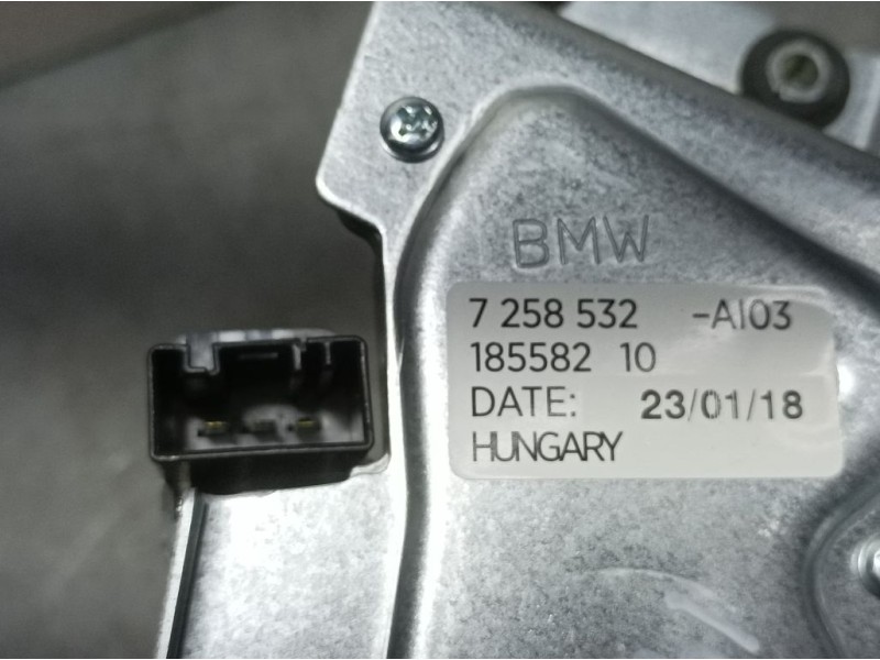 Recambio de motor limpia trasero para bmw serie 1 lim. (f20/f21) 116d referencia OEM IAM 7258532  