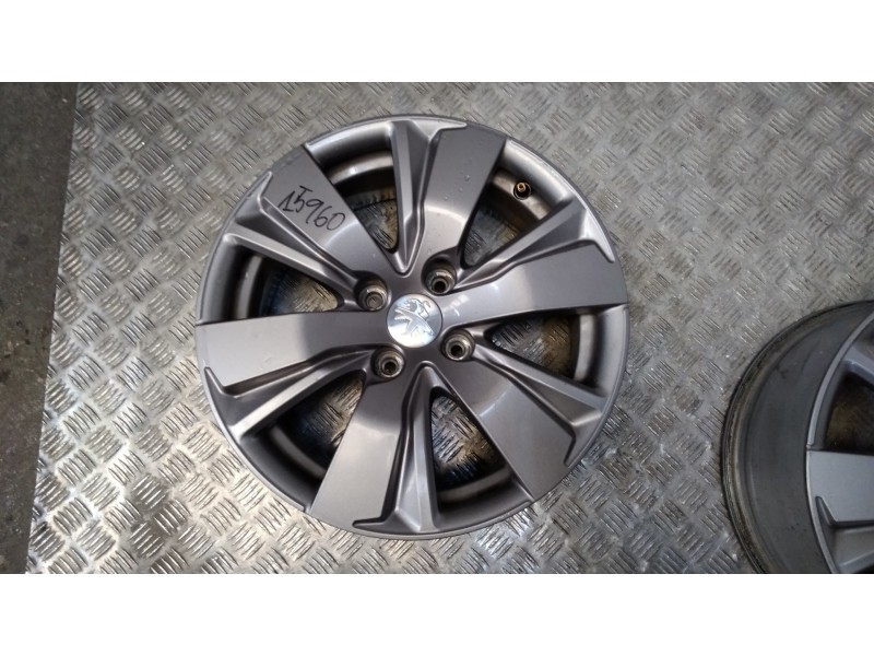 Recambio de juego llantas aluminio para peugeot 2008 (--.2013) style referencia OEM IAM 6.5X16 4 TORN ET20 ALUMINIO 