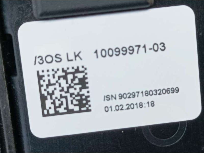 Recambio de palanca cambio para bmw serie 1 lim. (f20/f21) 116d referencia OEM IAM 9296896 10099948 AUTOMATICA