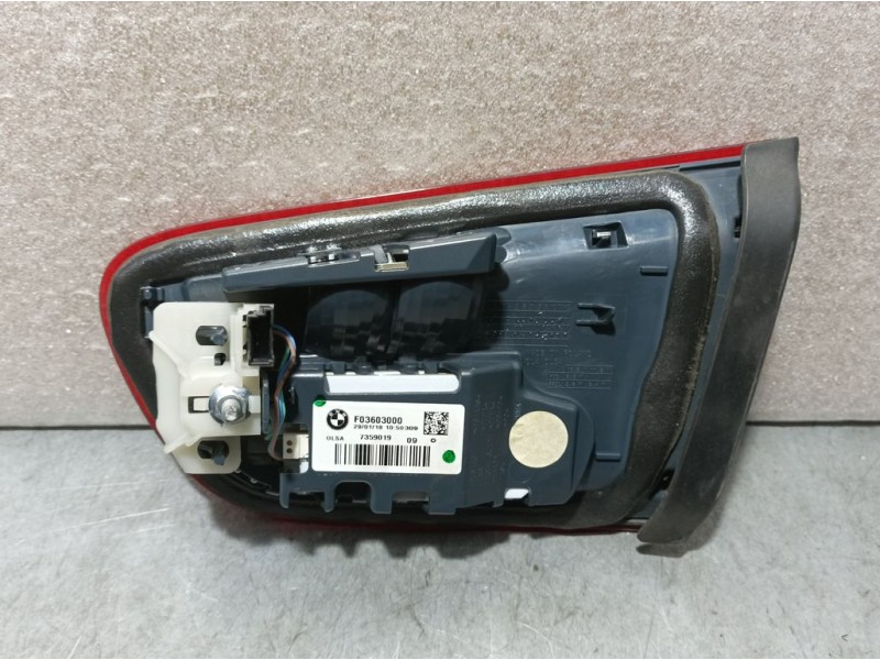 Recambio de piloto trasero izquierdo para bmw serie 1 lim. (f20/f21) 116d referencia OEM IAM F03603000 7359019 INTERIOR