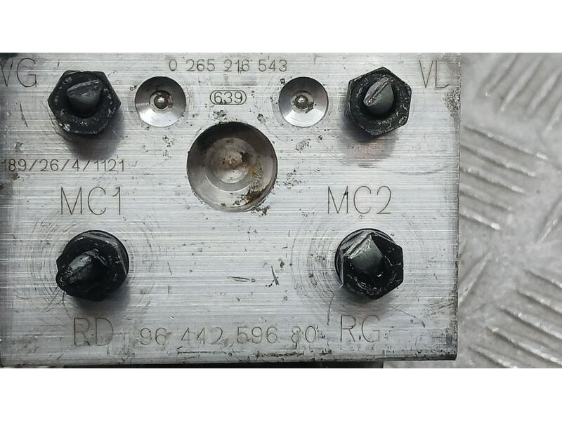 Recambio de abs para peugeot 406 berlina (s1/s2) st referencia OEM IAM 9644259680 BOSCH 0265216543