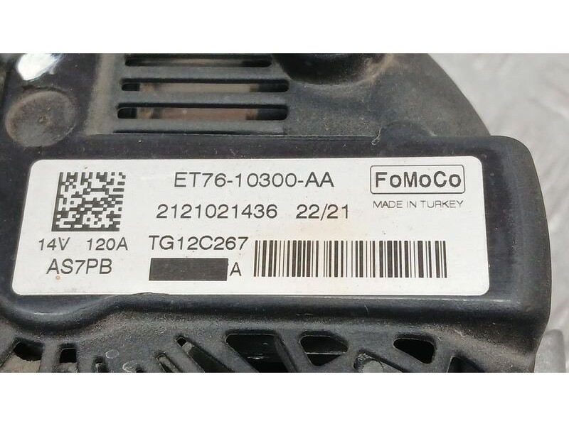 Recambio de alternador para ford tourneo courier (c4a) trend referencia OEM IAM ET7610300AA  2121021436