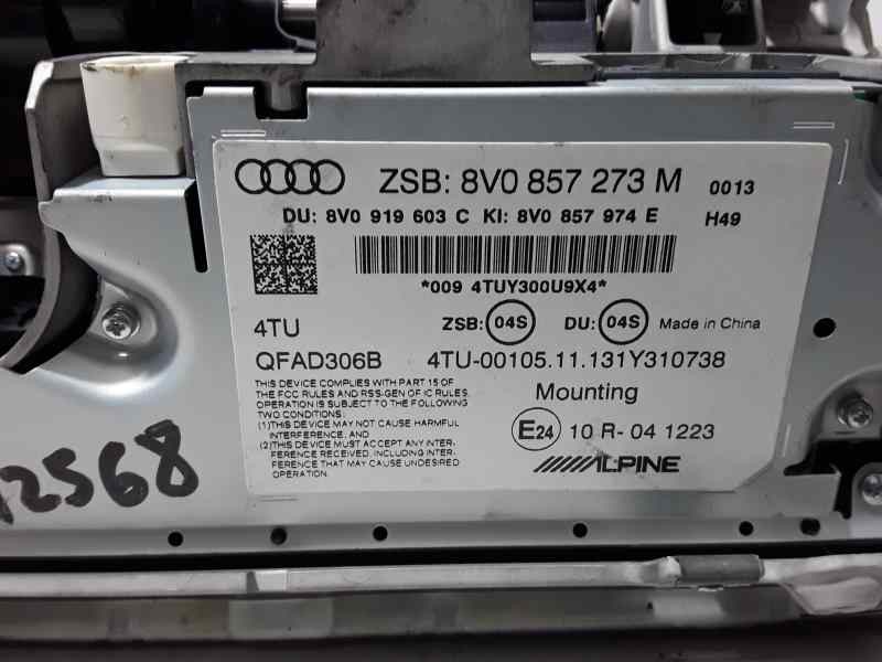 Recambio de sistema navegacion gps para audi a3 sportback (8va) attraction referencia OEM IAM 8V0857273M  