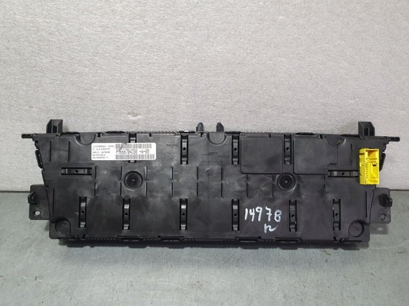 Recambio de cuadro instrumentos para citroën c4 picasso exclusive referencia OEM IAM 9666704380 NS144487017 