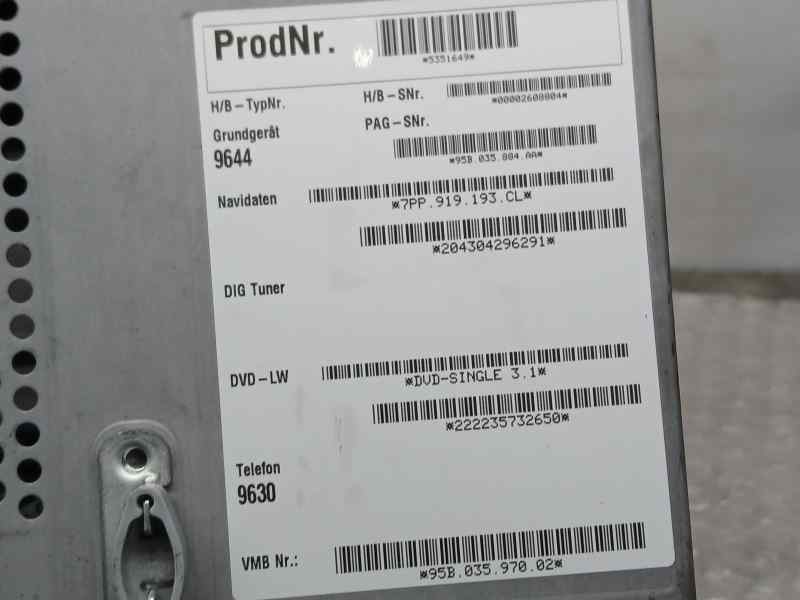 Recambio de sistema navegacion gps para porsche macan (typ ) s diesel referencia OEM IAM 14173AS9 2011221 