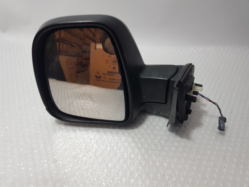 Recambio de retrovisor izquierdo para citroën berlingo cuadro l1 referencia OEM IAM 8154TE  ELECTRICO 3 CABLES CARCASA ROTA